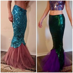 SOLD- Halloween Mermaid Costumes